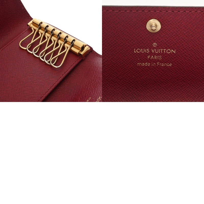 LOUIS VUITTON ルイヴィトン モノグラム ミュルティクレ 6 フューシャ M62630 レディース モノグラムキャンバス キーケース Bランク 中古 銀蔵