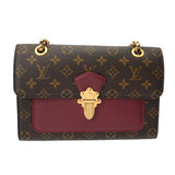 LOUIS VUITTON ルイヴィトン モノグラム ヴィクトワール レザン M41730 レディース モノグラムキャンバス ショルダーバッグ ABランク 中古 銀蔵