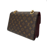 LOUIS VUITTON ルイヴィトン モノグラム ヴィクトワール レザン M41730 レディース モノグラムキャンバス ショルダーバッグ ABランク 中古 銀蔵