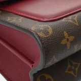 LOUIS VUITTON ルイヴィトン モノグラム ヴィクトワール レザン M41730 レディース モノグラムキャンバス ショルダーバッグ ABランク 中古 銀蔵