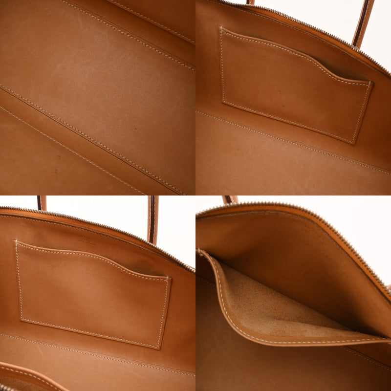 HERMES エルメス パリボンベイ ナチュラル □J刻印(2006年頃) レディース ハンドバッグ Bランク 中古 銀蔵