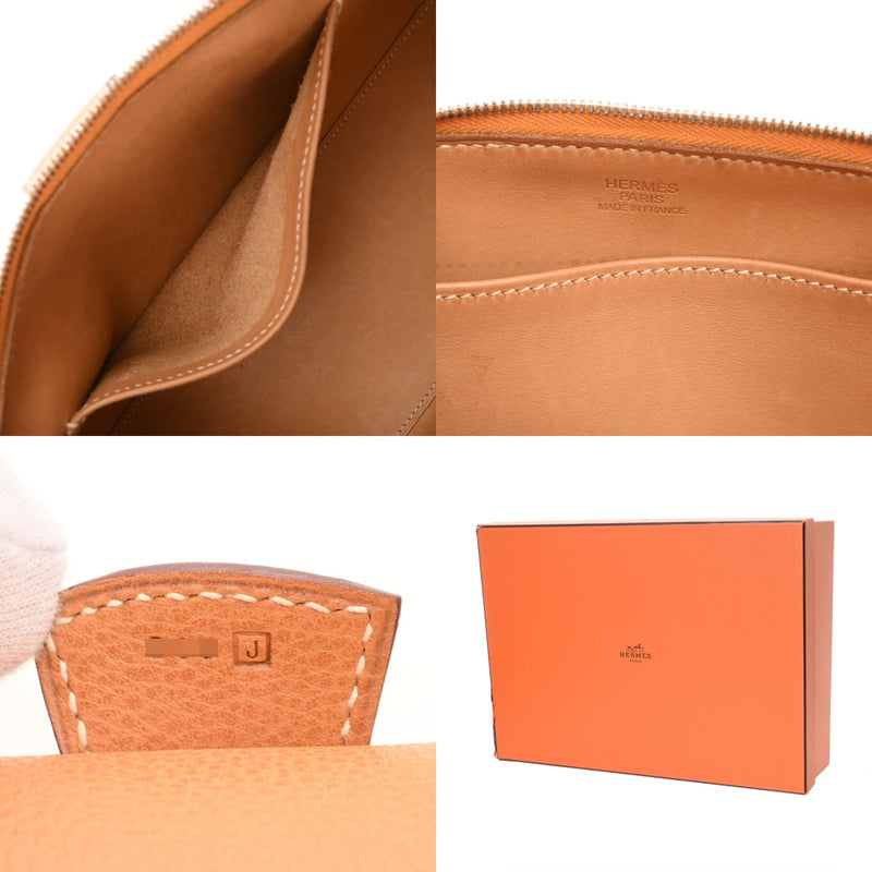 HERMES エルメス パリボンベイ ナチュラル □J刻印(2006年頃) レディース ハンドバッグ Bランク 中古 銀蔵