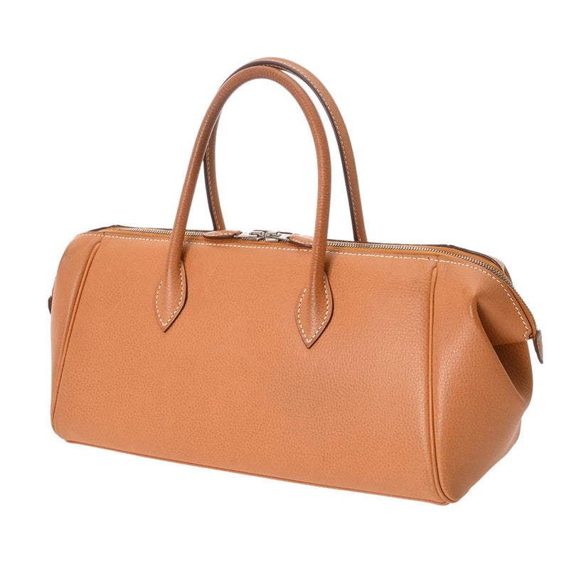 HERMES エルメス パリボンベイ ナチュラル □J刻印(2006年頃) レディース ハンドバッグ Bランク 中古 銀蔵