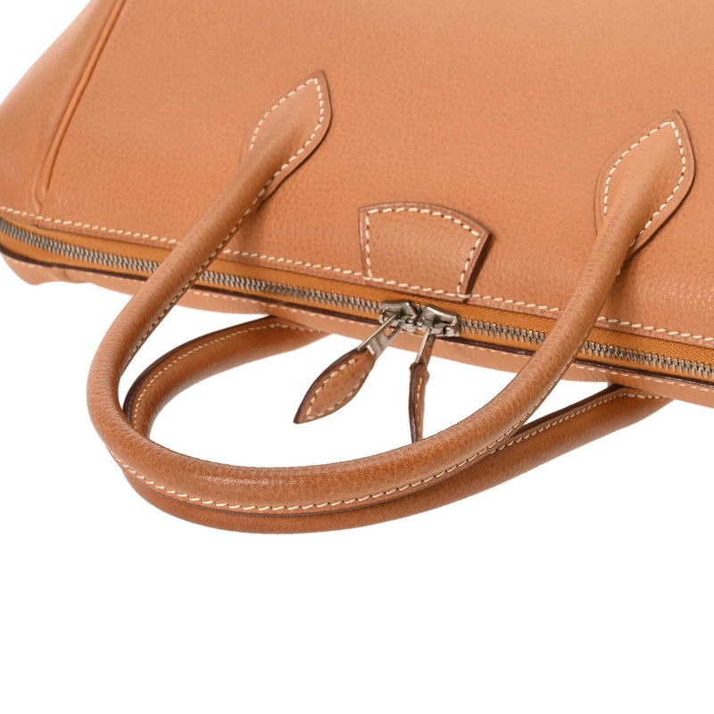 HERMES エルメス パリボンベイ ナチュラル □J刻印(2006年頃) レディース ハンドバッグ Bランク 中古 銀蔵