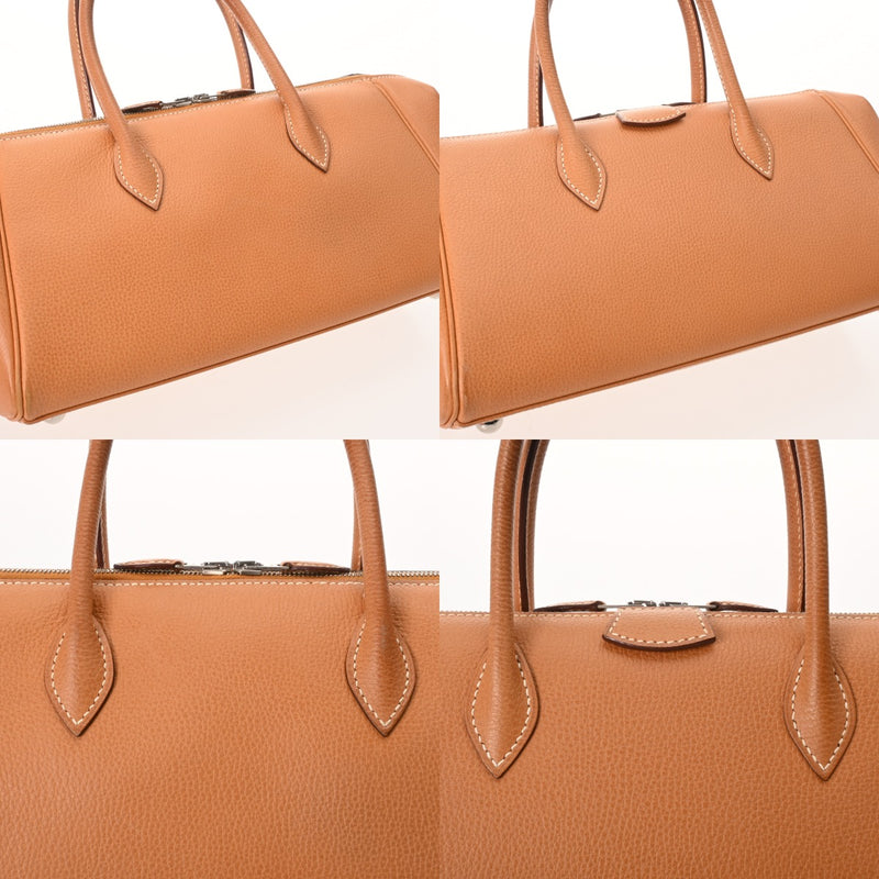 HERMES エルメス パリボンベイ ナチュラル □J刻印(2006年頃) レディース ハンドバッグ Bランク 中古 銀蔵