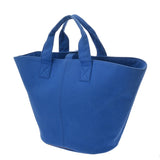 HERMES エルメス パニエドプラージュ PM ブルー レディース キャンバス ハンドバッグ Bランク 中古 銀蔵