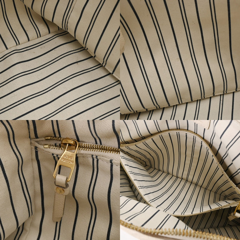 LOUIS VUITTON ルイヴィトン モノグラムアンプラント ルミニューズ ネージュ M93411 レディース レザー トートバッグ Bランク 中古 銀蔵