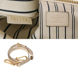 LOUIS VUITTON ルイヴィトン モノグラムアンプラント ルミニューズ ネージュ M93411 レディース レザー トートバッグ Bランク 中古 銀蔵