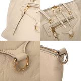 LOUIS VUITTON ルイヴィトン モノグラムアンプラント ルミニューズ ネージュ M93411 レディース レザー トートバッグ Bランク 中古 銀蔵