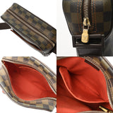 LOUIS VUITTON ルイヴィトン ダミエ オラフ PM ブラウン N41442 ユニセックス ダミエキャンバス ショルダーバッグ Bランク 中古 銀蔵