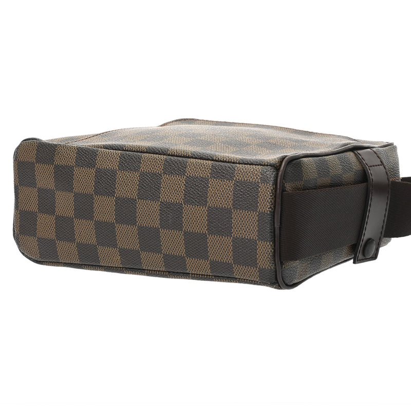 LOUIS VUITTON ルイヴィトン ダミエ オラフ PM ブラウン N41442 ユニセックス ダミエキャンバス ショルダーバッグ Bランク 中古 銀蔵