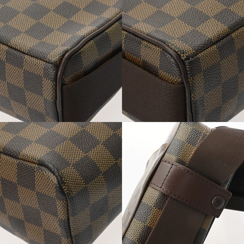 LOUIS VUITTON ルイヴィトン ダミエ オラフ PM ブラウン N41442 ユニセックス ダミエキャンバス ショルダーバッグ Bランク 中古 銀蔵
