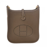 HERMES エルメス エブリン エヴリン TPM エトゥープ U刻印(2022年頃) レディース トリヨンクレマンス ショルダーバッグ Aランク 中古 銀蔵