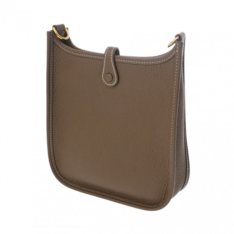 HERMES エルメス エブリン エヴリン TPM エトゥープ U刻印(2022年頃) レディース トリヨンクレマンス ショルダーバッグ Aランク 中古 銀蔵