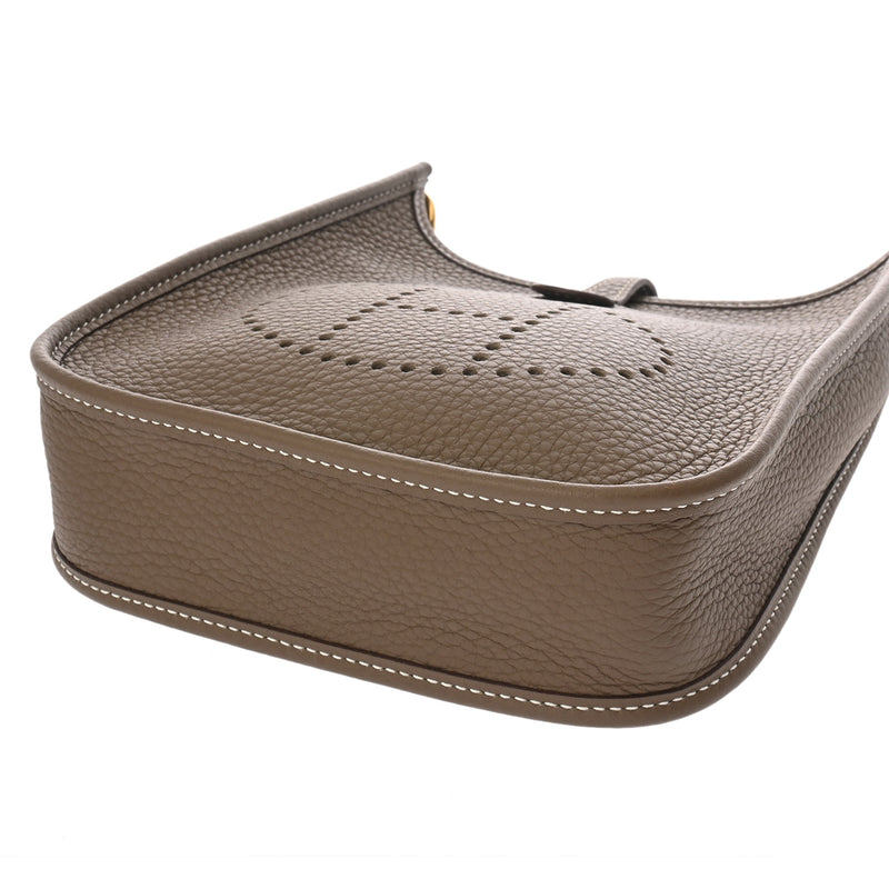 HERMES エルメス エブリン エヴリン TPM エトゥープ U刻印(2022年頃) レディース トリヨンクレマンス ショルダーバッグ Aランク 中古 銀蔵