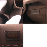 LOUIS VUITTON ルイヴィトン ダミエ ブルックリン PM ブラウン N51210 ユニセックス ダミエキャンバス ショルダーバッグ Bランク 中古 銀蔵