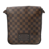 LOUIS VUITTON ルイヴィトン ダミエ ブルックリン PM ブラウン N51210 ユニセックス ダミエキャンバス ショルダーバッグ Bランク 中古 銀蔵
