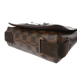 LOUIS VUITTON ルイヴィトン ダミエ ブルックリン PM ブラウン N51210 ユニセックス ダミエキャンバス ショルダーバッグ Bランク 中古 銀蔵
