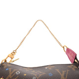LOUIS VUITTON ルイヴィトン モノグラム ミニポシェット アクセソワール ヴィヴィエンヌ ブラウン M69752 レディース モノグラムキャンバス アクセサリーポーチ Aランク 中古 銀蔵