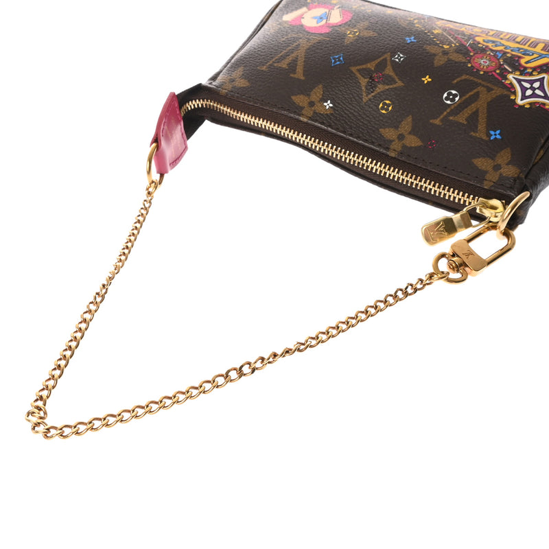 Louis Vuitton モノグラム ミニ・ポシェット・アクセソワール ルイヴィトンミニ ポシェット アクセソワール 14145 ブラウン