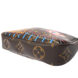 LOUIS VUITTON ルイヴィトン モノグラム ミニポシェット アクセソワール ヴィヴィエンヌ ブラウン M69752 レディース モノグラムキャンバス アクセサリーポーチ Aランク 中古 銀蔵