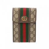 GUCCI グッチ GGスプリーム ミニバッグショルダー ブラウン レディース GGスプリームキャンバス ショルダーバッグ Aランク 中古 銀蔵