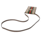 GUCCI グッチ GGスプリーム ミニバッグショルダー ブラウン レディース GGスプリームキャンバス ショルダーバッグ Aランク 中古 銀蔵