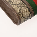 GUCCI グッチ GGスプリーム ミニバッグショルダー ブラウン レディース GGスプリームキャンバス ショルダーバッグ Aランク 中古 銀蔵