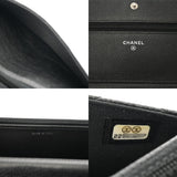 CHANEL シャネル ボーイシャネル チェーンショルダー ブラック A67364 レディース キャビアスキン ショルダーバッグ ABランク 中古 銀蔵