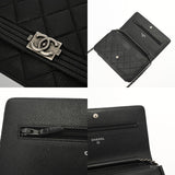 CHANEL シャネル ボーイシャネル チェーンショルダー ブラック A67364 レディース キャビアスキン ショルダーバッグ ABランク 中古 銀蔵