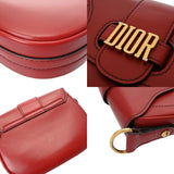 CHRISTIAN DIOR クリスチャンディオール サドルバッグ サドルバッグ ユニセックス レザー ショルダーバッグ Aランク 中古 銀蔵