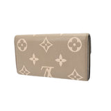 LOUIS VUITTON ルイヴィトン モノグラムアンプラント ポルトフォイユ サラ NM トゥルトレールクレーム M81049 レディース モノグラムアンプラント 長財布 Bランク 中古 銀蔵