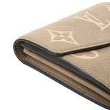 LOUIS VUITTON ルイヴィトン モノグラムアンプラント ポルトフォイユ サラ NM トゥルトレールクレーム M81049 レディース モノグラムアンプラント 長財布 Bランク 中古 銀蔵