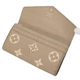 LOUIS VUITTON ルイヴィトン モノグラムアンプラント ポルトフォイユ サラ NM トゥルトレールクレーム M81049 レディース モノグラムアンプラント 長財布 Bランク 中古 銀蔵