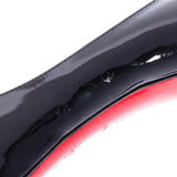 CHRISTIAN LOUBOUTIN クリスチャンルブタン オープントゥハンプス ブラック レディース エナメル ドレスシューズ 未使用 銀蔵