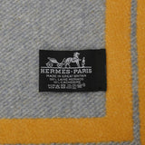 HERMES エルメス ブランケット シュヴァルカブリオレ ガレ レディース ウール90％ カシミヤ10％ ブランド小物 新品 銀蔵