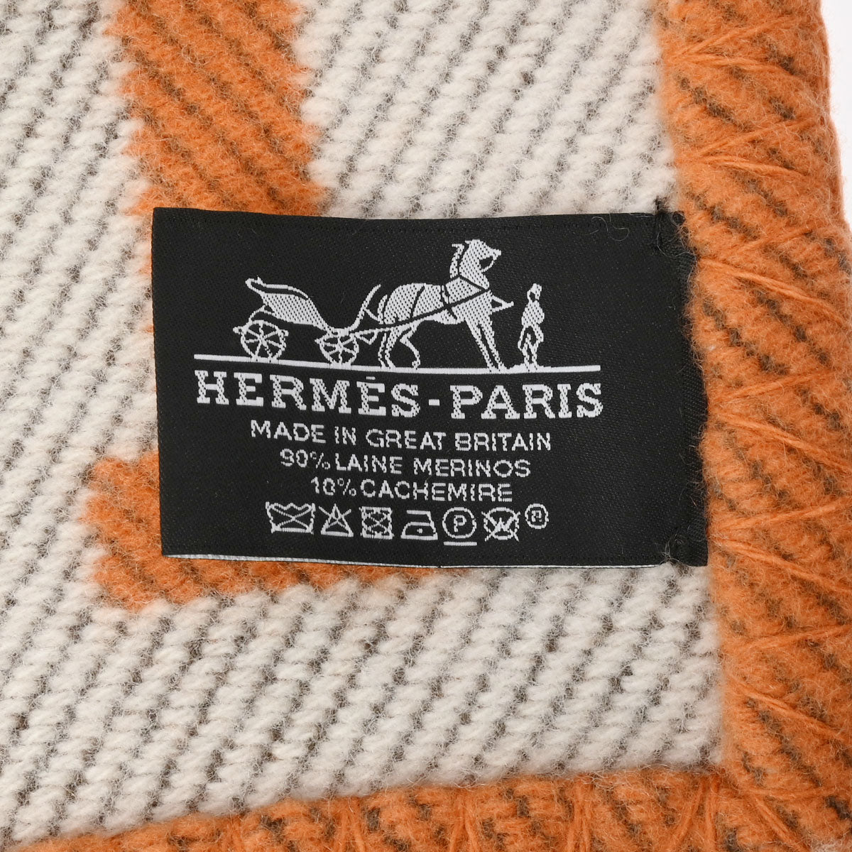 エルメスブランケット アヴァロン オレンジ レディース ブランド小物 - HERMES – 銀蔵オンライン