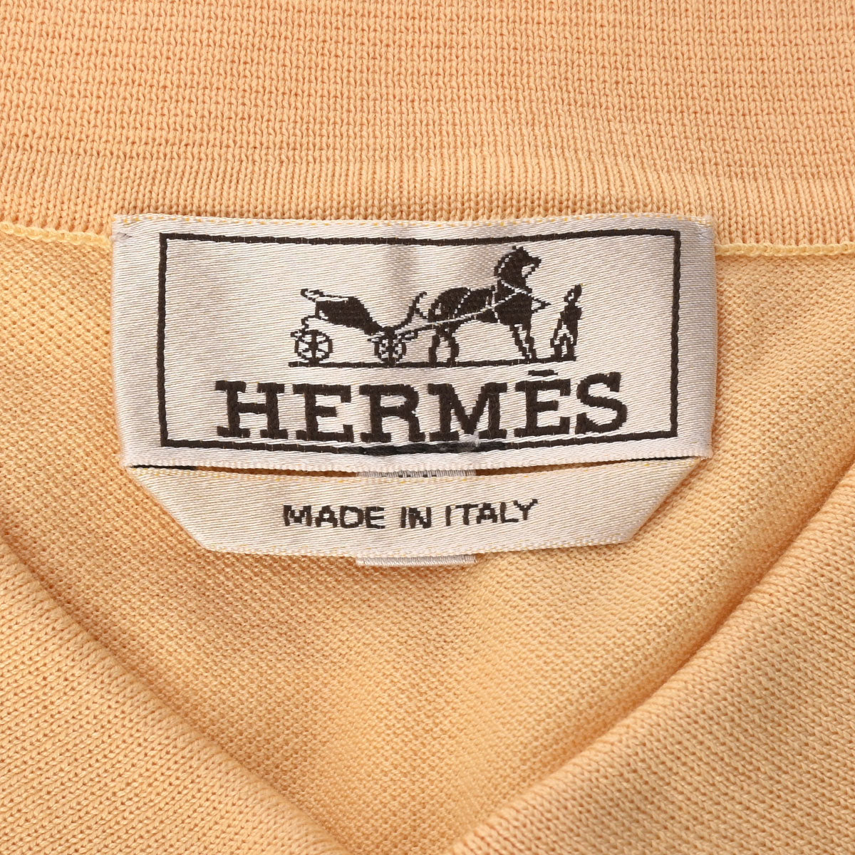 エルメスポロシャツ サドルステッチ 半袖 サイズXXL 黄色 メンズ ポロシャツ - HERMES 中古 – 銀蔵オンライン