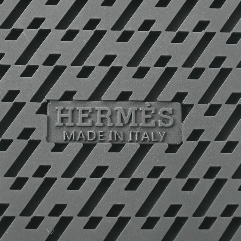 HERMES エルメス シプレ サイズ43.5 ゴールド/ブルーセレステ/黒 メンズ カーフ サンダル 新品 銀蔵