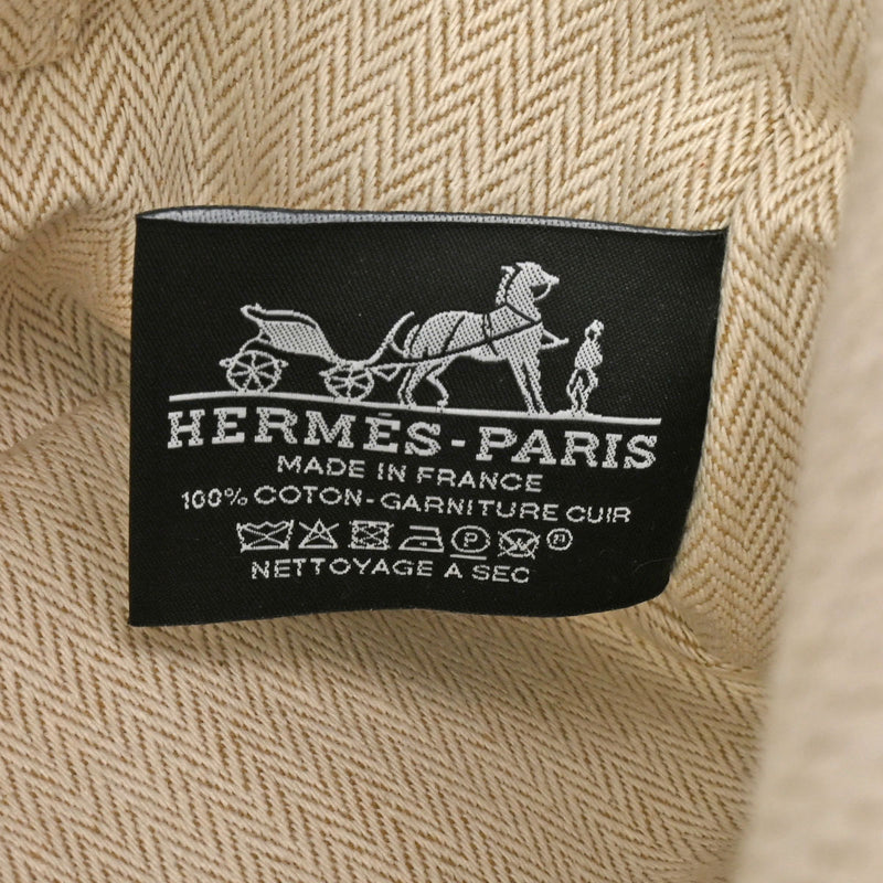 HERMES エルメス ボリード ポーチ MM クレイジーH オレンジ シルバー金具 - レディース コットン100％ ポーチ 新品 銀蔵