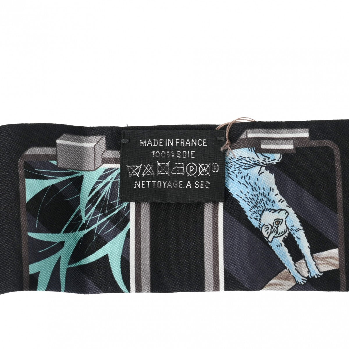 エルメス ハットOLGA オルガ ツイリー付き+ツイリー３種＋箱付き56黒 エルメスツイリー HERMES STORY 黒/ピンク/グレー レディース シルク