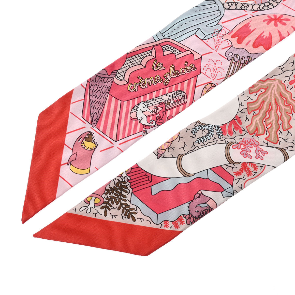 エルメスツイリー SPLASH PARK レッド/ピンク/ブルーグラシエ