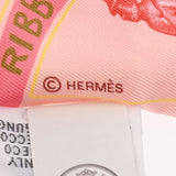 HERMES エルメス ツイリー FUNNY ICE CREAM ローズプードル/コライユ 064109S レディース シルク100％ スカーフ 新品 銀蔵