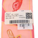 HERMES エルメス ツイリー FUNNY ICE CREAM ローズプードル/コライユ 064109S レディース シルク100％ スカーフ 新品 銀蔵