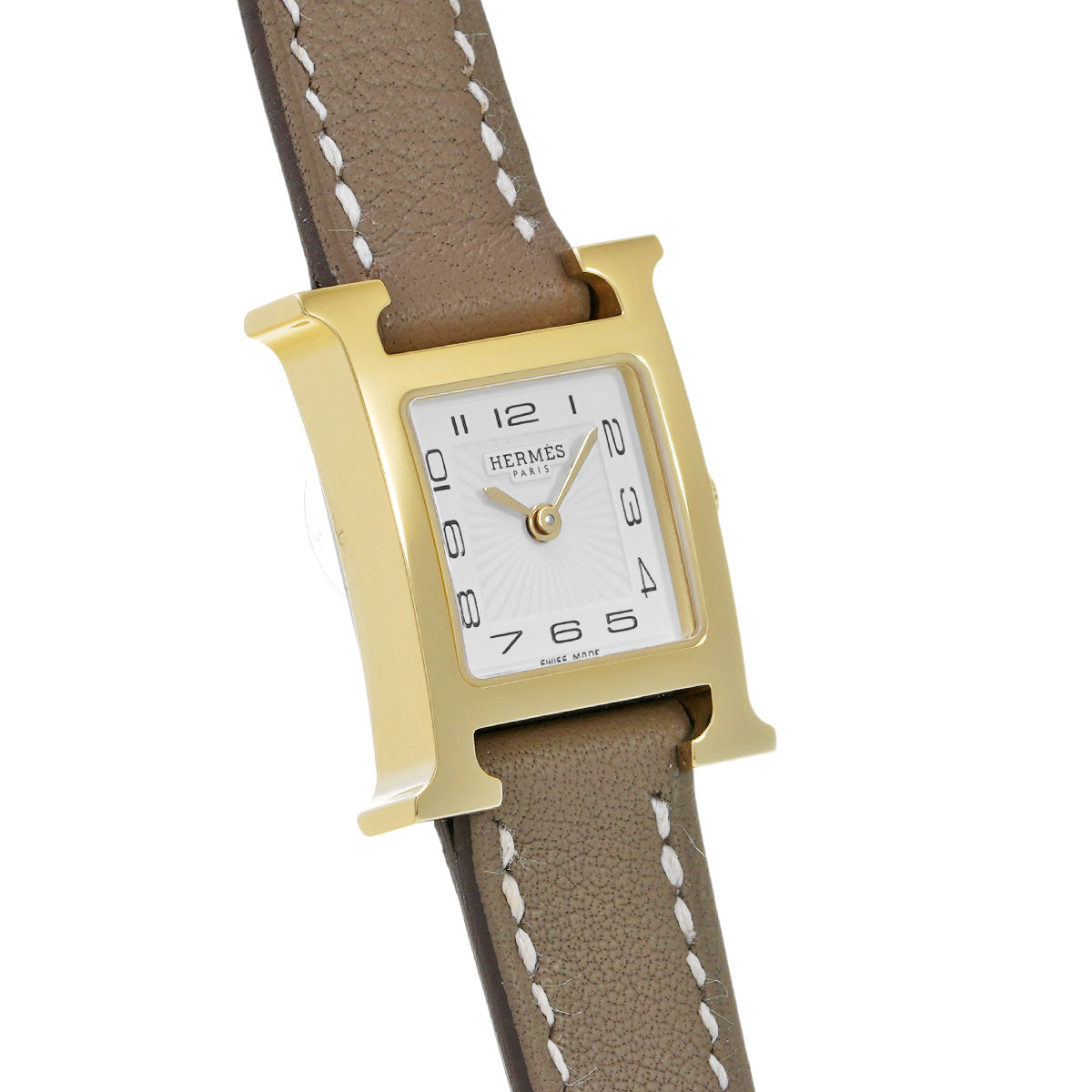 エルメスミニ Hウォッチ レディース 腕時計 HH1.101 HERMES – 銀蔵