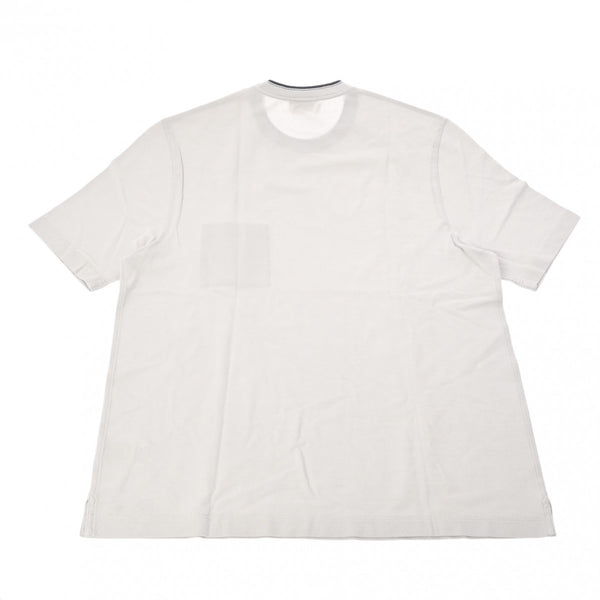 HERMES エルメス クールネック Tシャツ サイズXXL グレー メンズ コットン100％ 半袖シャツ 新品 銀蔵