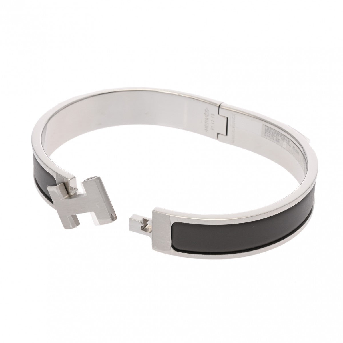 HERMES エルメス バングル ブレスレット クリック/グレナン エタン 新品 エナメルブレスレット 《クリック/グレナン》 - マロン | Hermès