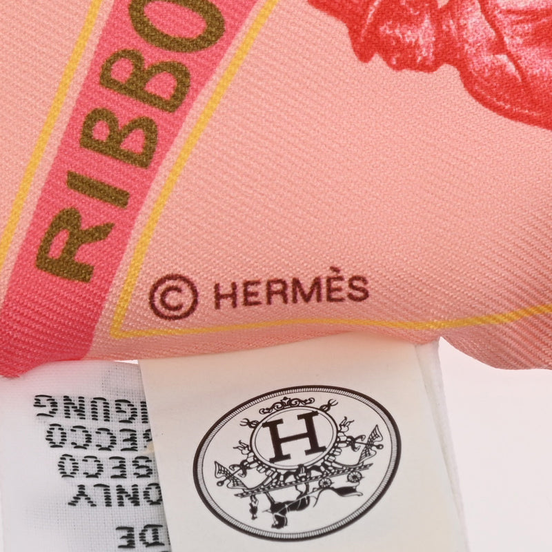 HERMES エルメス ツイリー FUNNY ICE CREAM ローズプードル/マリン/ ピンク 064109S レディース シルク100％ スカーフ 新品 銀蔵