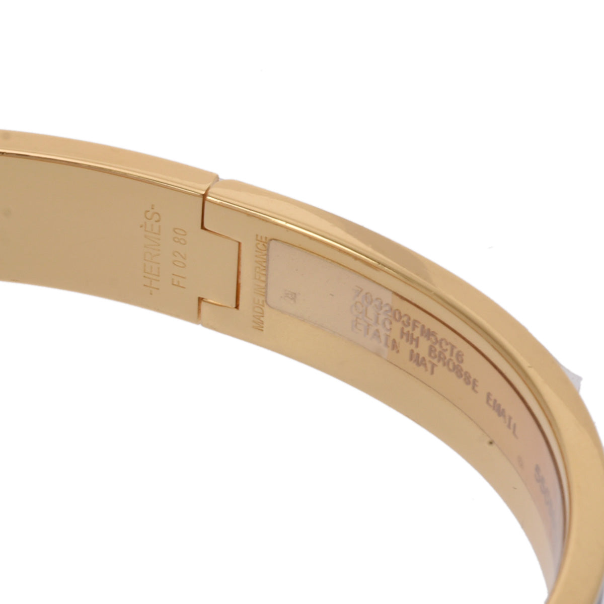 エルメスクリックHH サイズT6 エタンマット GP金具 ユニセックス