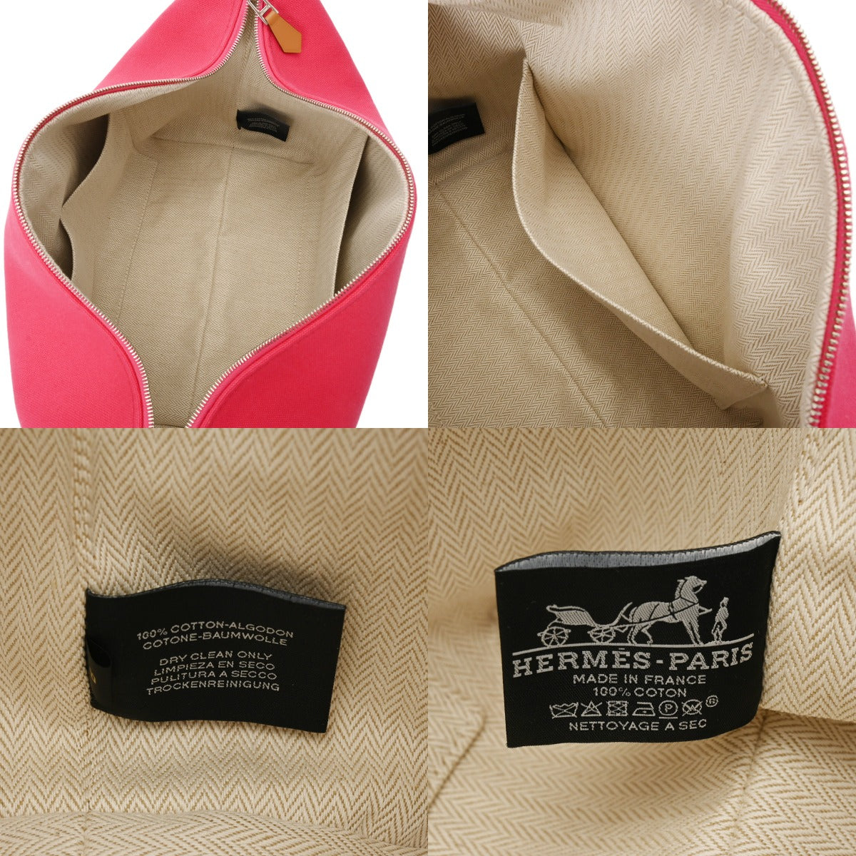 HERMES エルメス ブリッドアブラック GM ハイビスカス レディース